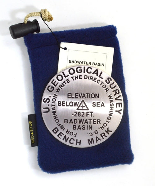 Badwater Basin, Death Valley National Park, CA paperweight Geo-Situ