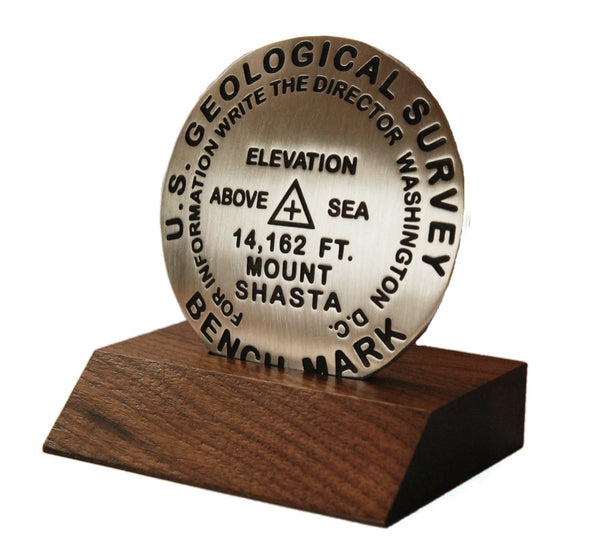Benchmark Paperweight Stand Geo-Situ
