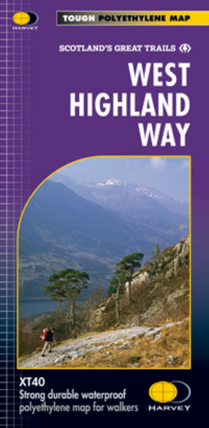 Scotland's Great Trails West Highland Way Harvey Maps