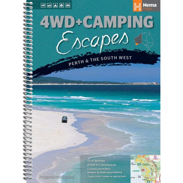 4WD + Camping Escapes : Perth & The South West Hema Maps