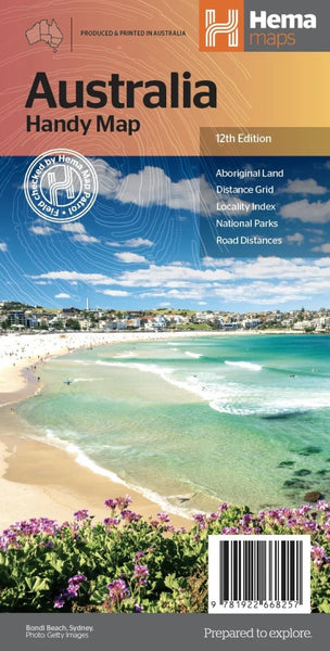Australia : handy map Hema Maps