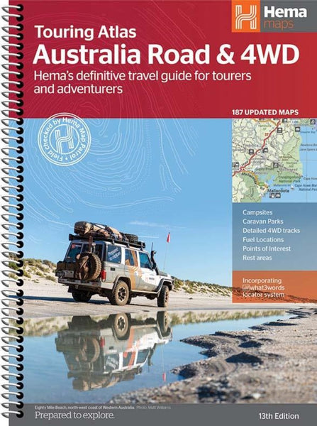 Australia Road & 4WD : Touring Atlas Hema Maps