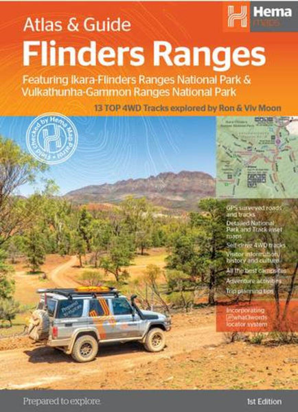 Flinders Ranges, Australia Atlas & Guide Hema Maps