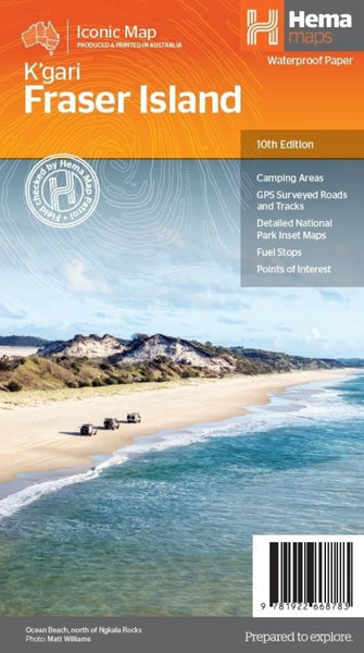 Fraser Island Map Hema Maps