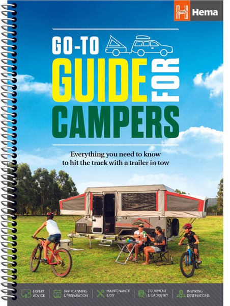 Go to guide for Campers Spiral Bound Hema Maps