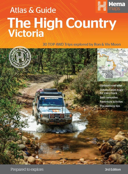 Victoria, The High Country, Atlas and Guide Hema Maps