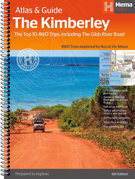 The Kimberley, Australia, Atlas and Guide Hema Maps