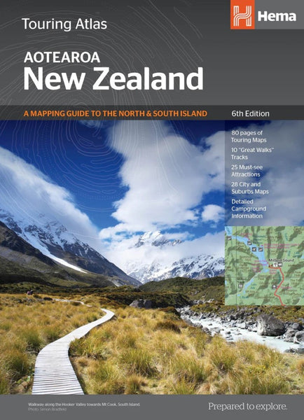New Zealand : touring atlas Hema Maps