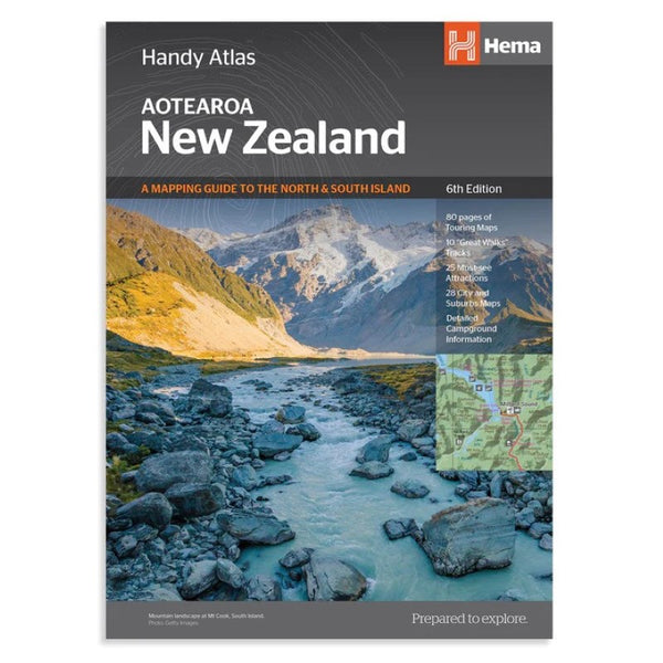 New Zealand, Handy Atlas Hema Maps