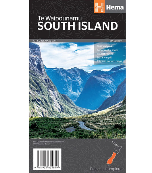 New Zealand: South Island Hema Maps