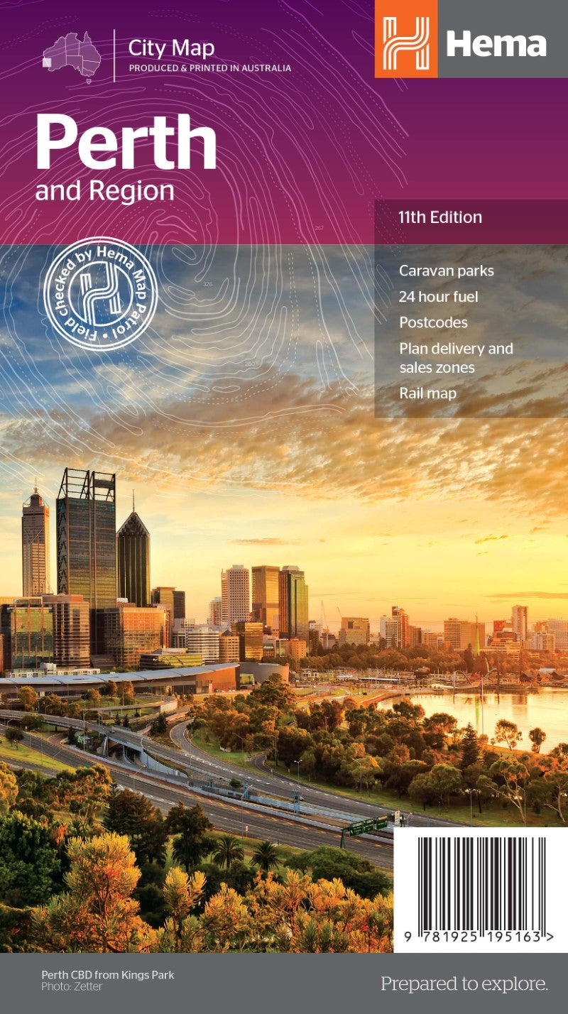 Perth Cbd Map.pdf Perth and Region City Map | Map Geek.com