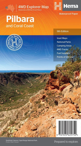 Pilbara Regional Map Hema Maps