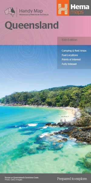 Queensland : handy map Hema Maps