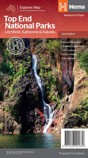 Top End National Parks Hema Maps