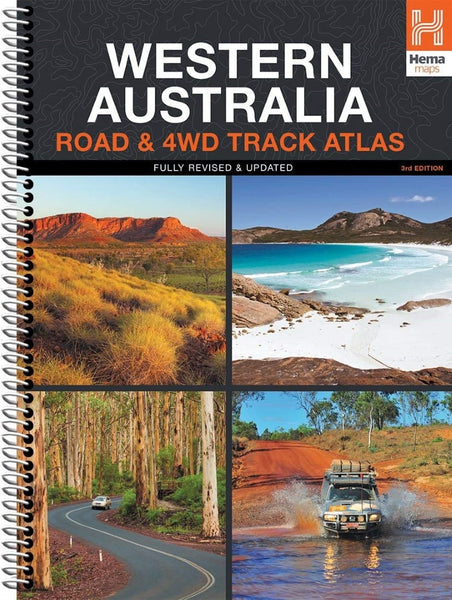 Western Australia Road & 4WD Track Atlas Hema Maps