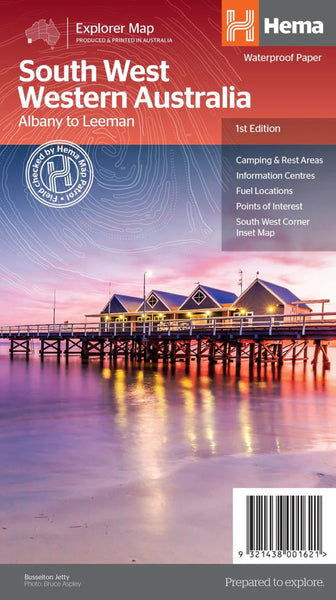 South West Western Australia Explorer Map Hema Maps