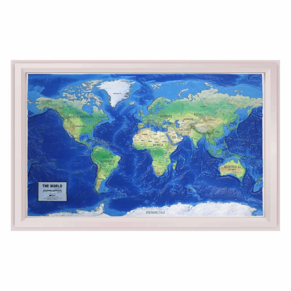 World Ranger Raised Relief Map Hubbard Scientific