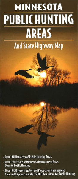 Hunting Map of Minnesota Lakemaps