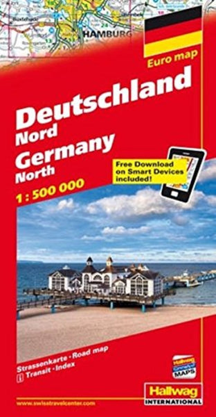 Deutschland nord = Germany north Hallwag Kummerly Frey AG