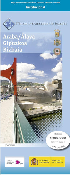 Araba / Álava Gipuzkoa Bizkaia Instituto Geográfico Nacional (Spain)