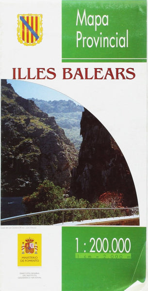 Illes Belears Mapa Provincial Instituto Geográfico Nacional (Spain)