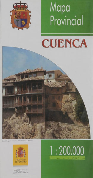 Cuenca Mapa Provincial Instituto Geográfico Nacional (Spain)