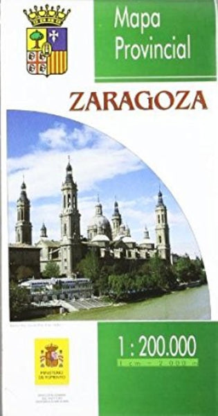 Zaragoza Mapa Provincial Instituto Geográfico Nacional (Spain)