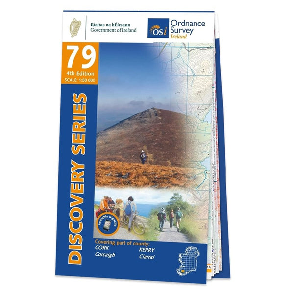 Cork, Kerry, Ireland Discovery Series #79 Ordnance Survey (Ireland)