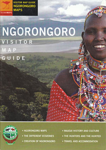 Ngorongoro Visitor Map Guide Jacana Media