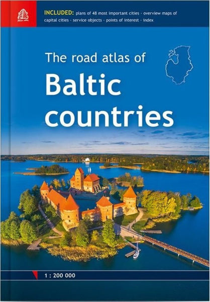 The road atlas of Baltic countries Jana Seta