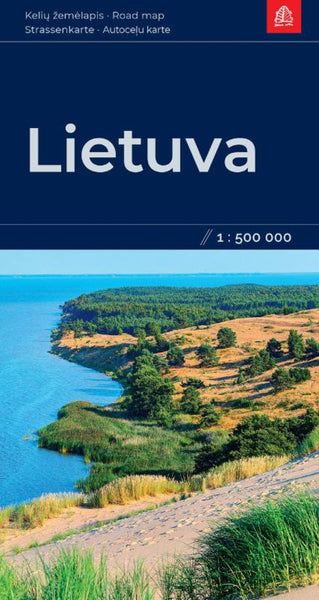 Lietuva 1:500 000 Road map Jana Seta