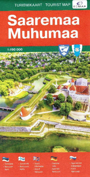 Saaremaa : Muhumaa : Turismikaart : 1:190 000 = Saaremaa : Muhumaa : Tourist Map : 1:190 000 Jana Seta
