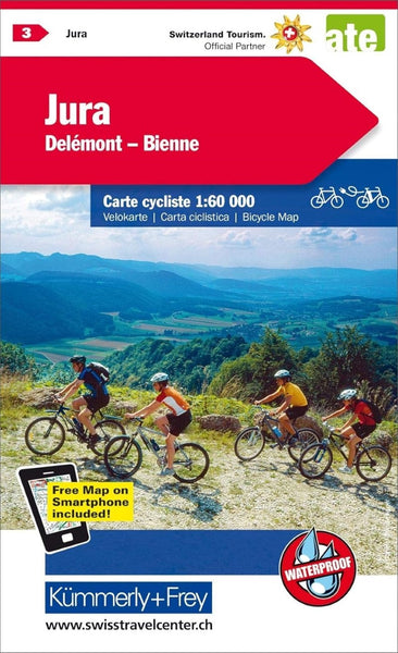 Jura, Delemont-Bienne Hallwag Kummerly Frey AG
