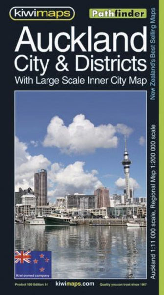 Auckland City + District Kiwi Maps