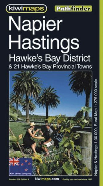 Hawkes Bay Napier & Hastings Kiwi Maps