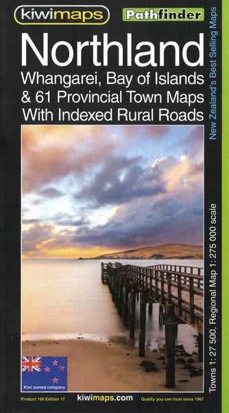 Northland & Wangarei Provicial Town Maps Kiwi Maps