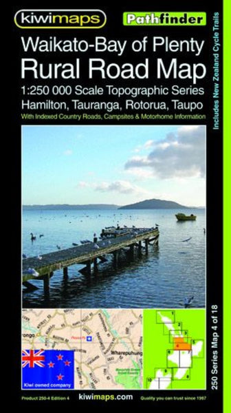 Waikato - Bay of Plenty Kiwi Maps