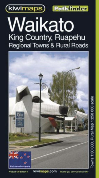 Waikato Towns & District Kiwi Maps