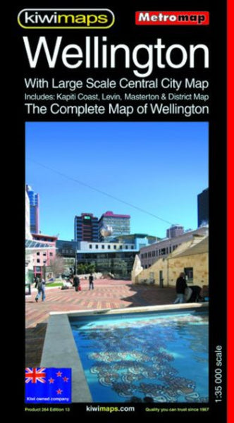 Wellington Complete Map Kiwi Maps