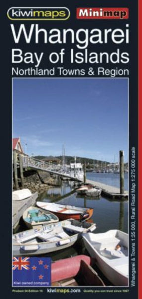 Whangarei + Bay of Islands Kiwi Maps
