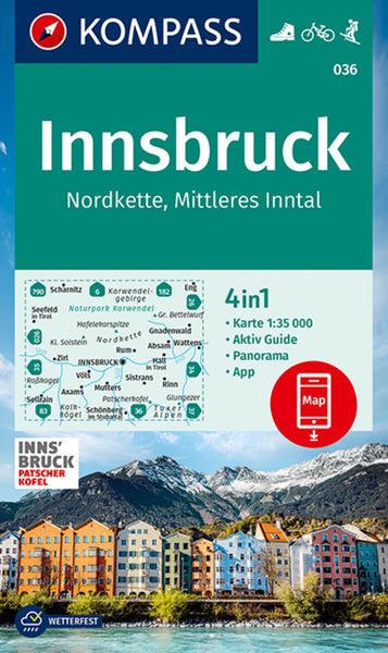 Innsbruck und Umbegung Kompass