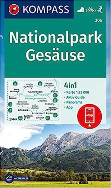 Gesäuse Nationalpark 206 GPS wp kompass +AG Kompass