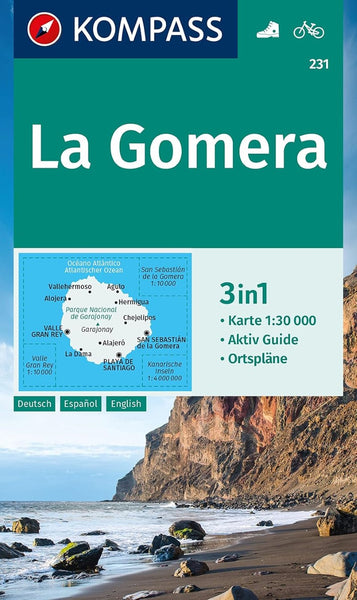 La Gomera Island Map | Map Geek.com