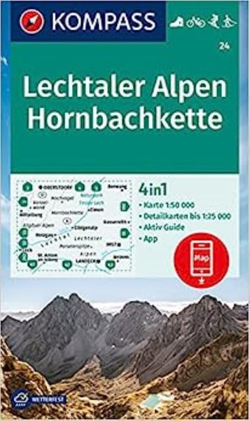 Lechtaler Alpen Hornbachkette Kompass