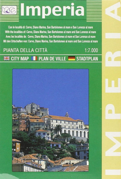 Imperia : pianta della citta : 1:7,000 Litografia Artistica Cartografica