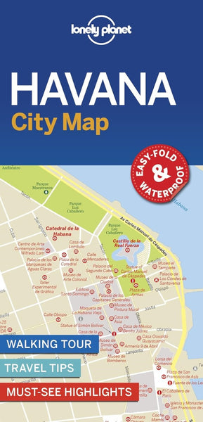 Havana City Map Lonely Planet Publications