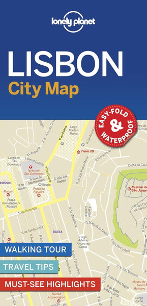 Lisbon City Map Lonely Planet Publications