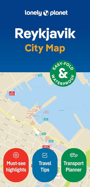 Reykjavik City Map Lonely Planet Publications