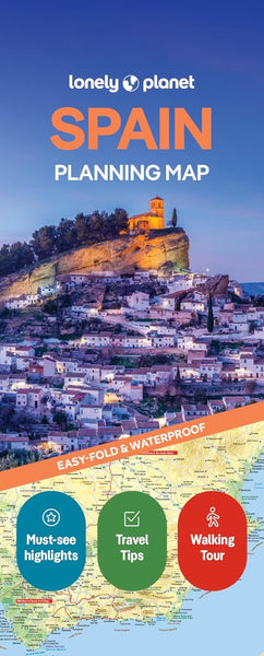 Spain Planning Map Lonely Planet Publications