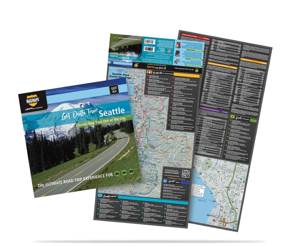 Seattle, Washington, Get Outta Town MAD Maps